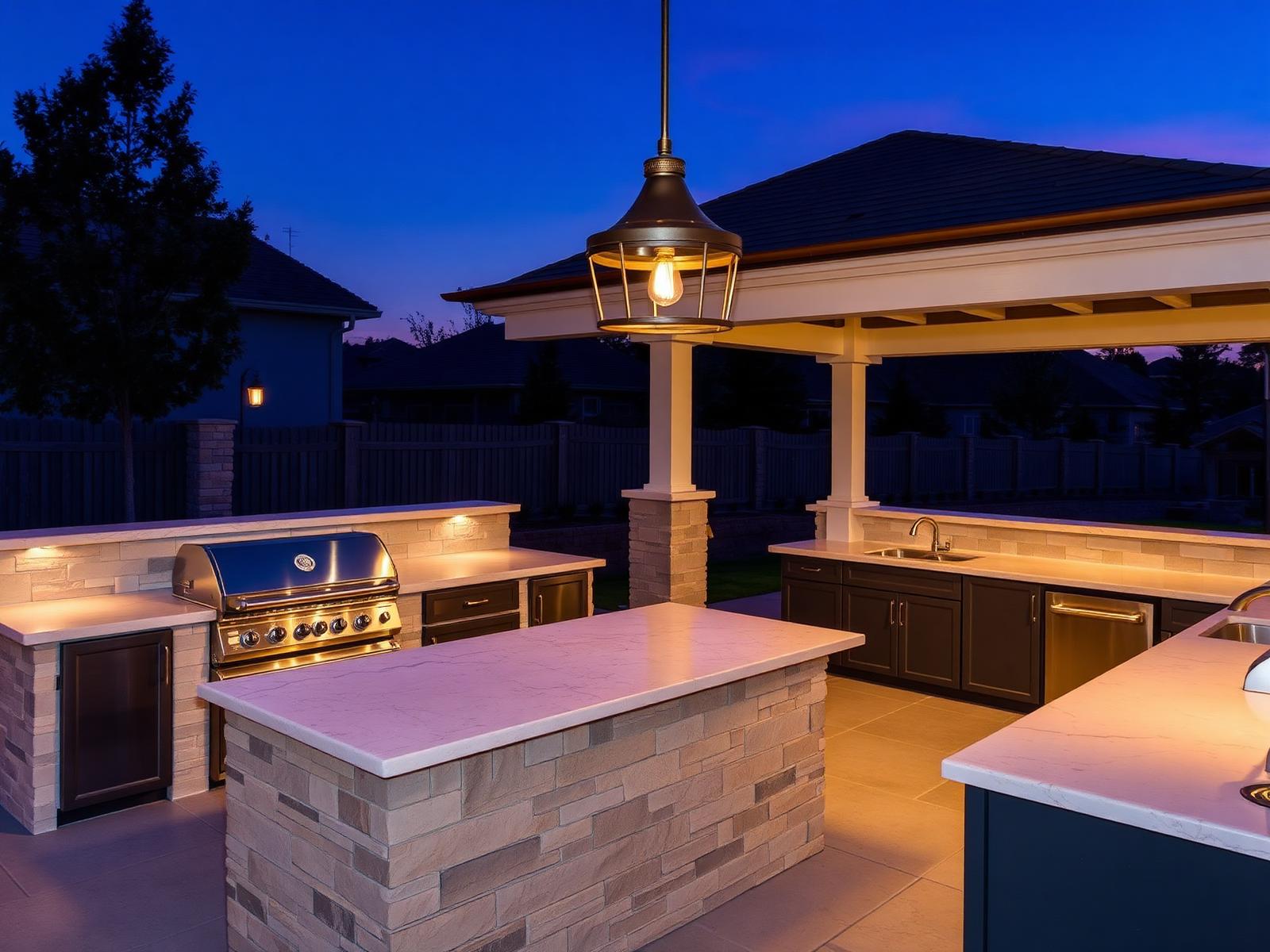 Zionsville Stone Kitchen